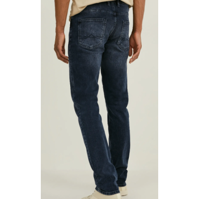 Slim Jeans - recycelt dunkelblau