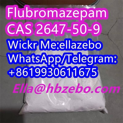 Competitive price Flubromazepam CAS 2647-50-9 zebo