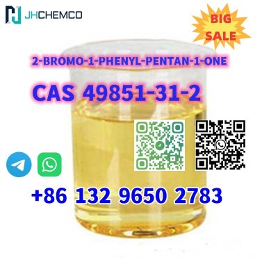 Factory supply CAS 49851-31-2 2-BROMO-1-PHENYL-PENTAN-1-ONE with cheap price in stock