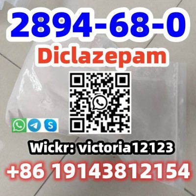 Door to door shipping CAS 2894-68-0 Diclazepam 2'-Chloro-diazepam Ro5-3448