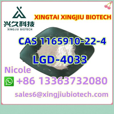 100% safe delivery Steroid powder SARMS LGD-4033 CAS 1165910-22-4 with China factory