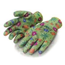 ERBA Polyester Feinstrick Handschuhe NITRIL Gr. M