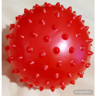 Ball rot aus gummi