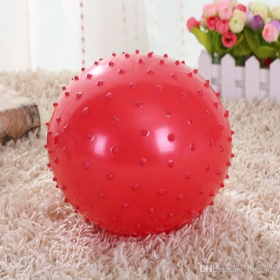 20 cm Ball aus Gummi - Rot