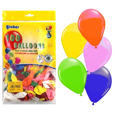 100 Stk Ballons Globos