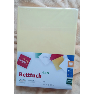 Betttuch Arcade Color 220x240cm  100% Baumwolle