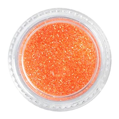 Glitterpuder orange neon