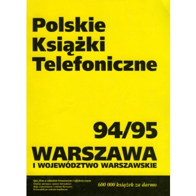 Książka telefoniczna Unikat 29.09.2021